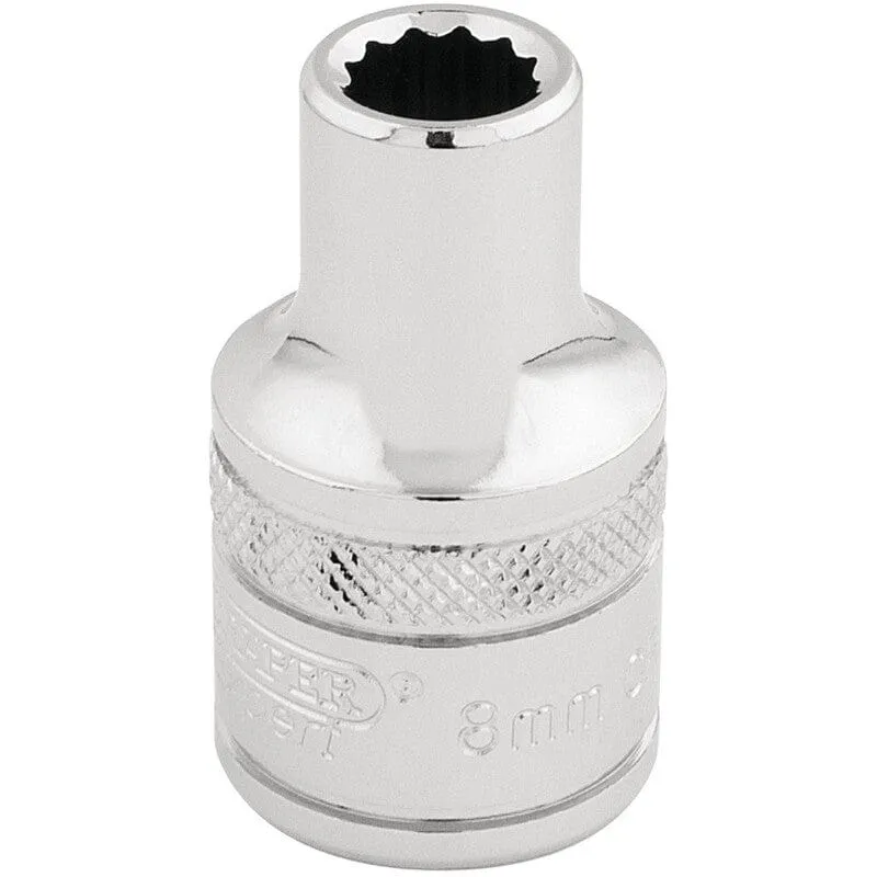 1/2" Dop 8mm, 12-kant Draper Tools