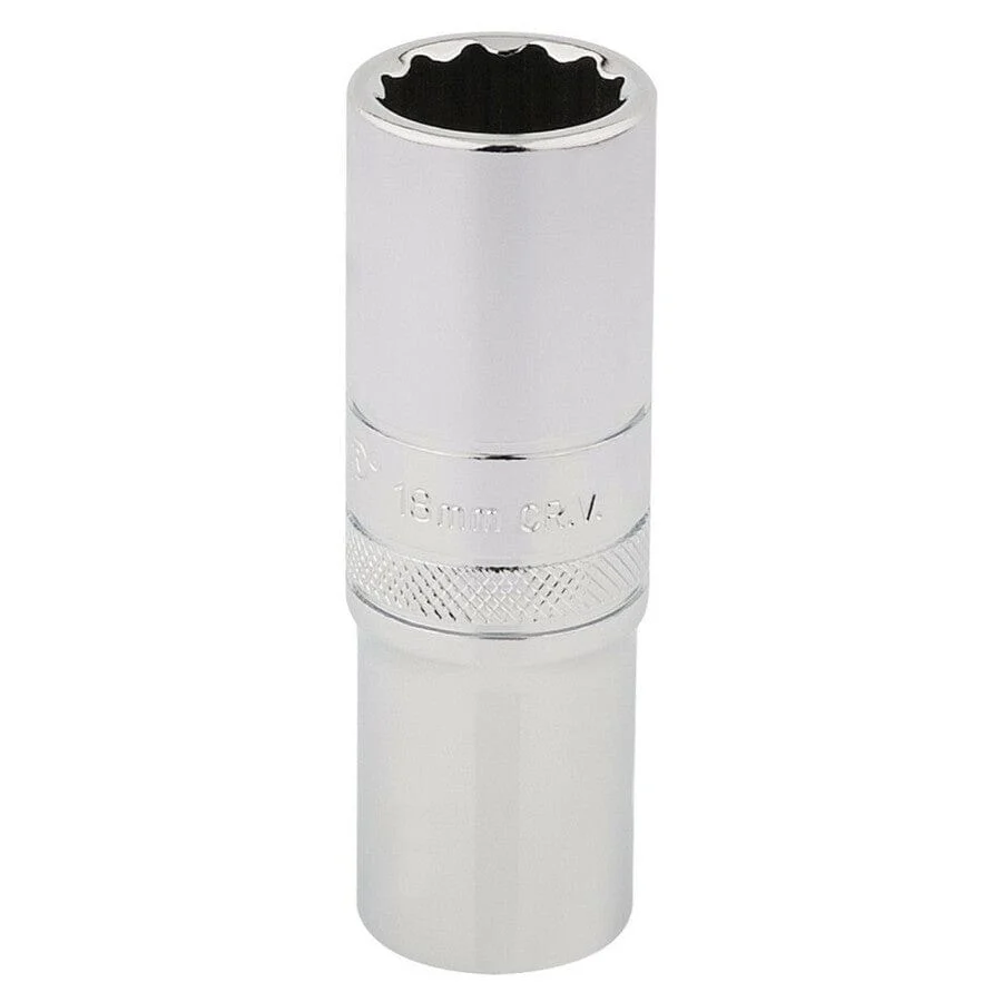 1/2" Dop lang, 18mm, 12-kant Draper Tools