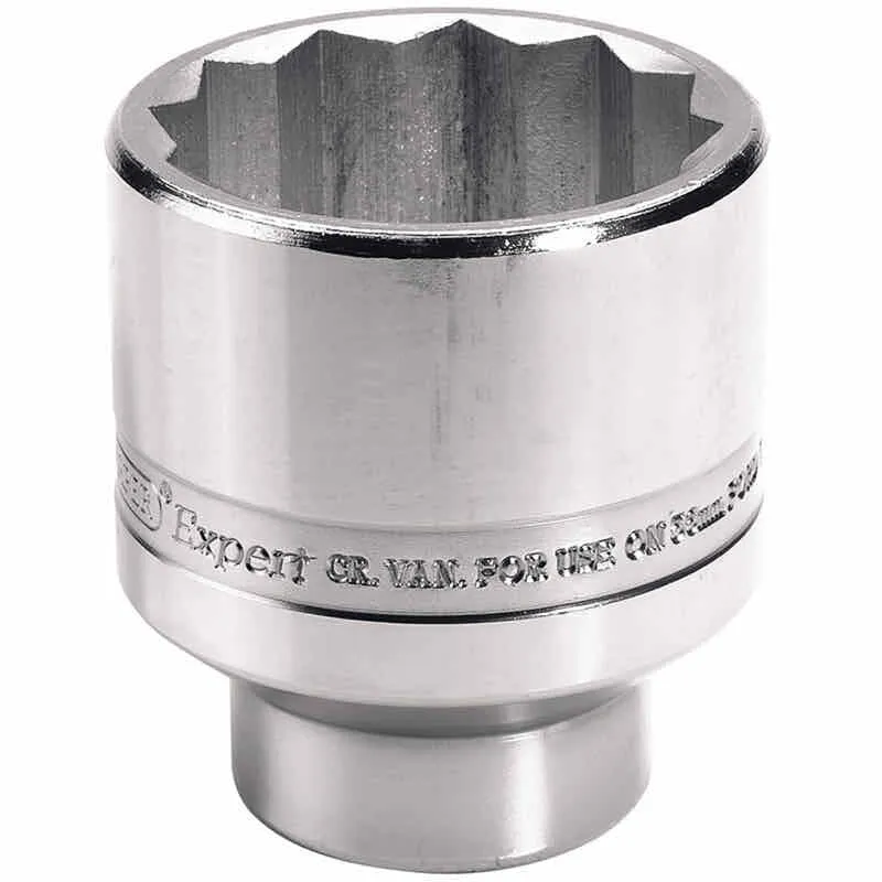Dop voor wielnaafmoer 3/4" 12-kant, 65mm Draper Tools