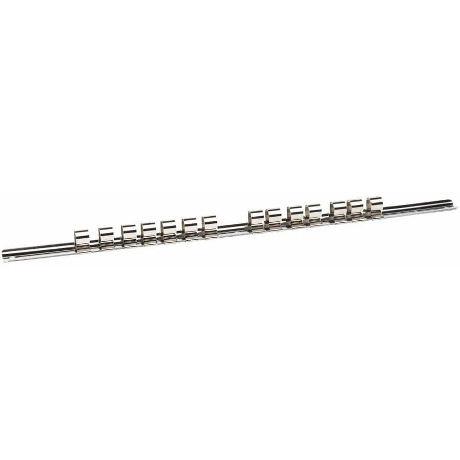 1/2" Doppenrail, 14 clips Draper Tools