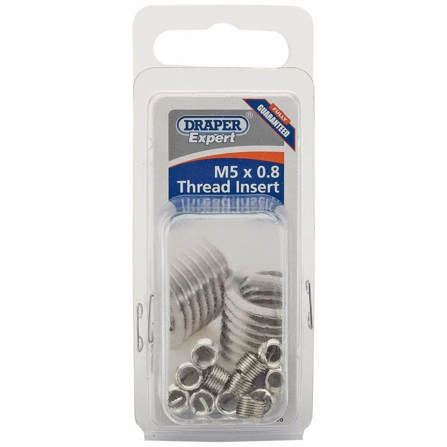 Draadbus M5x0,8, 12st Draper Tools