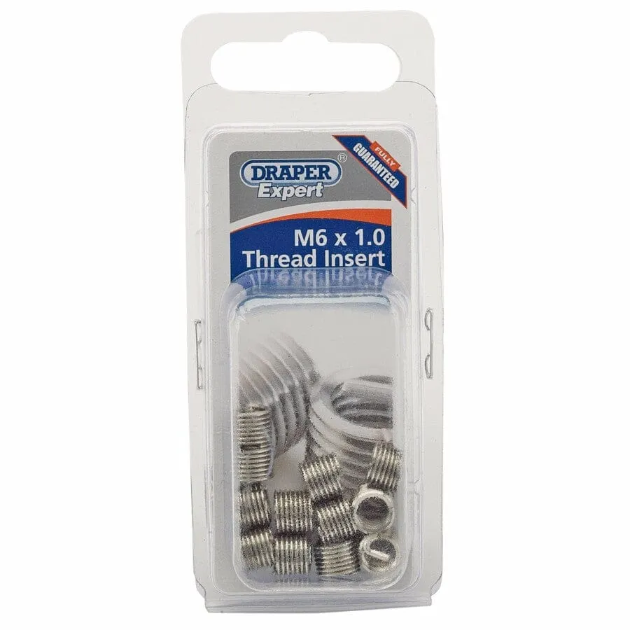 Draadbus M6x1,0, 12st Draper Tools