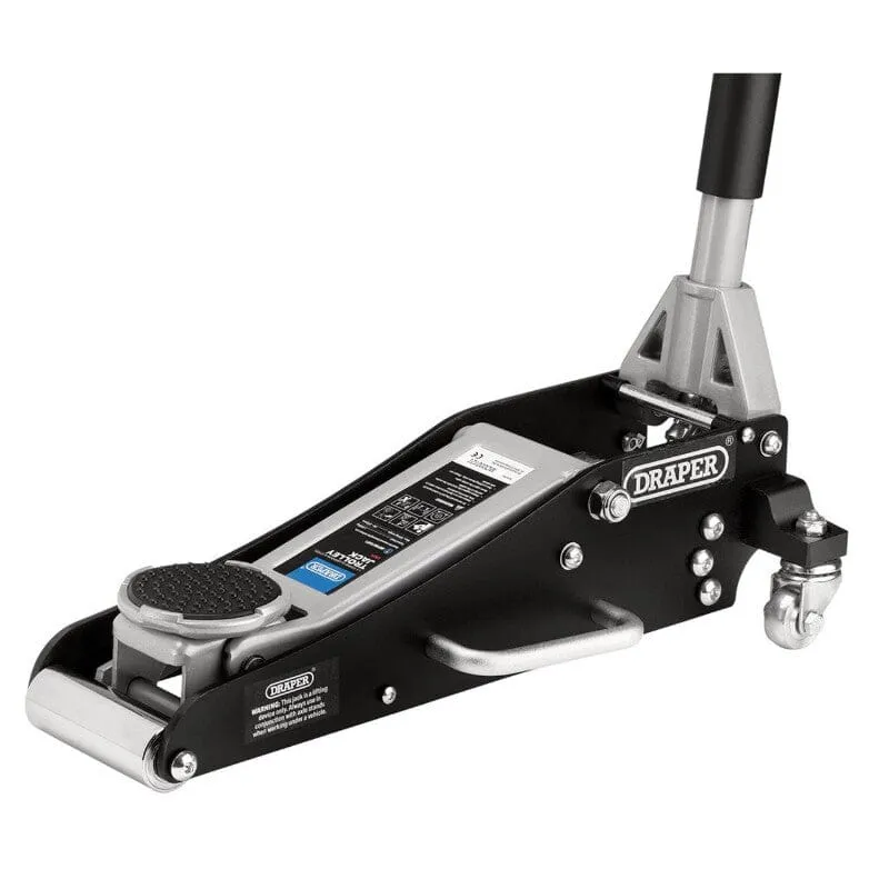Garagekrik alu/staal ultra laag, 1,5 ton Draper Tools