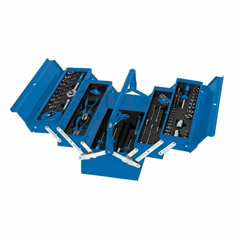 Gereedschapskoffer FOAM incl gereedschap, 126dlg Draper Tools