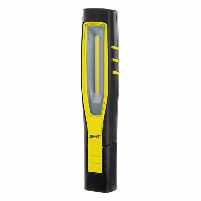 Inspectielamp COB LED, 10W, 1000 Lumen, geel Draper Tools