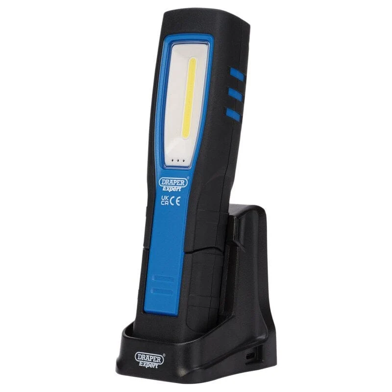 Inspectielamp SMD LED, 5W, 600 Lumen, incl laadstation Draper Tools