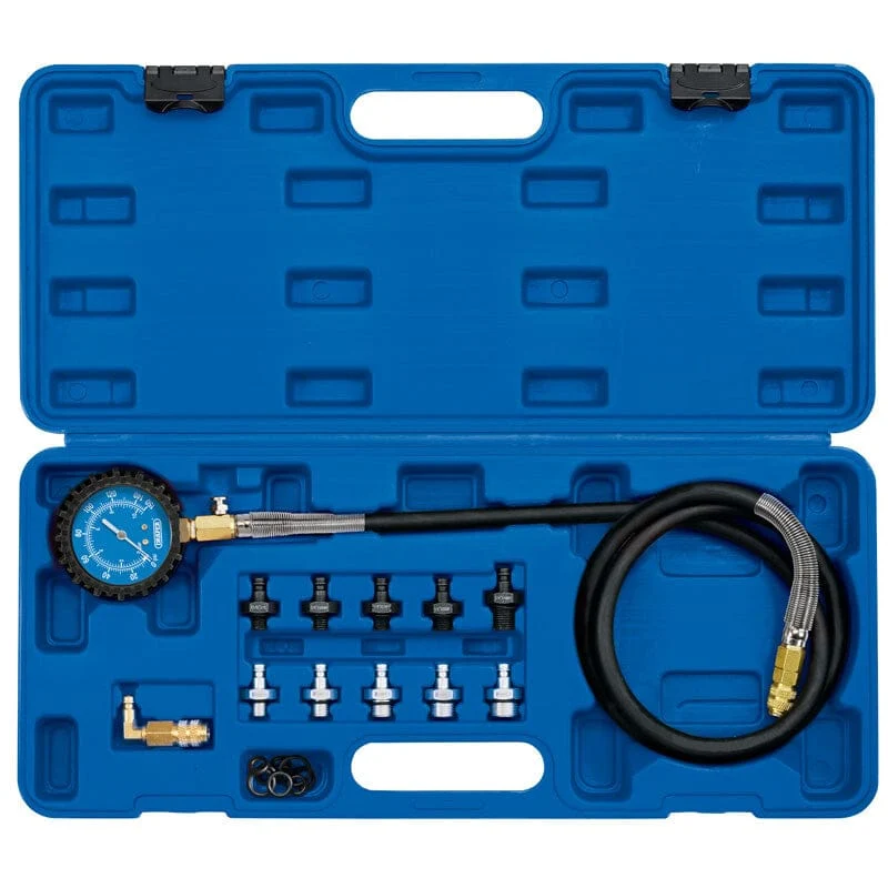 Oliedrukmeter set, 12dlg Draper Tools