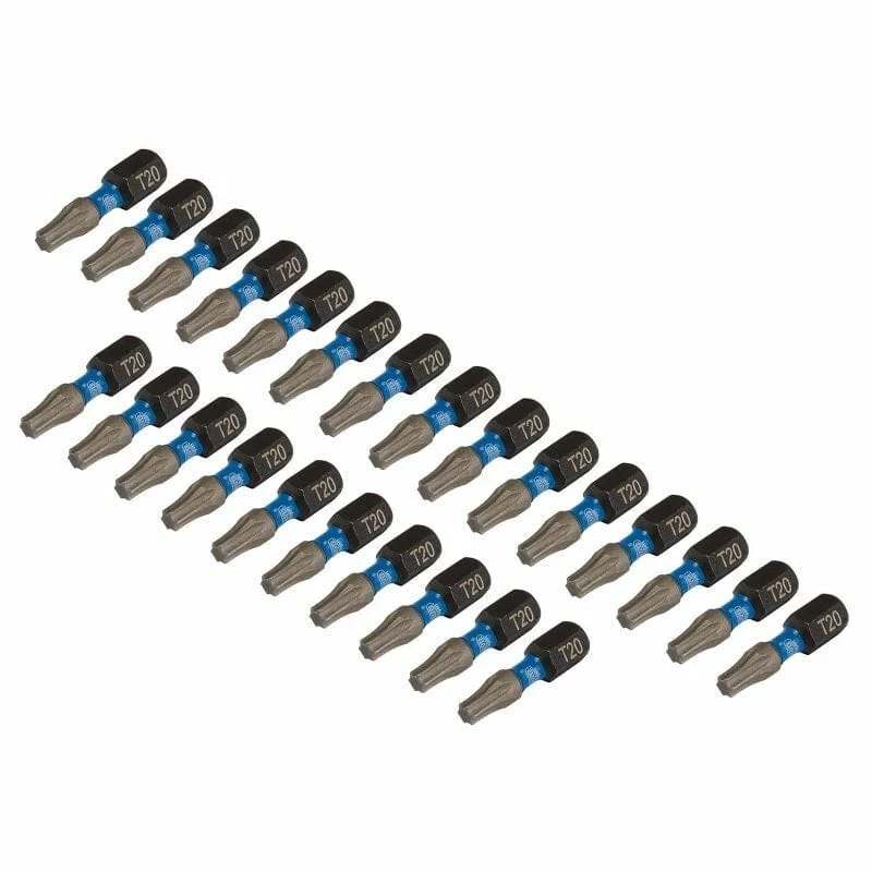 Slagbits 1/4" T20, 25dlg Draper Tools