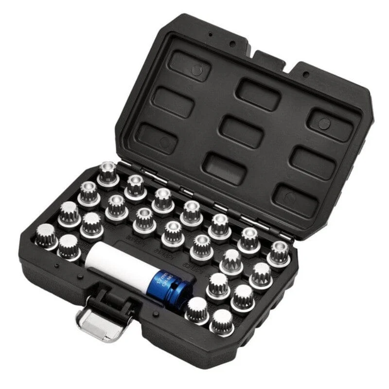 1/2” Slotboutensleutelset VAG, 23dlg Draper Tools