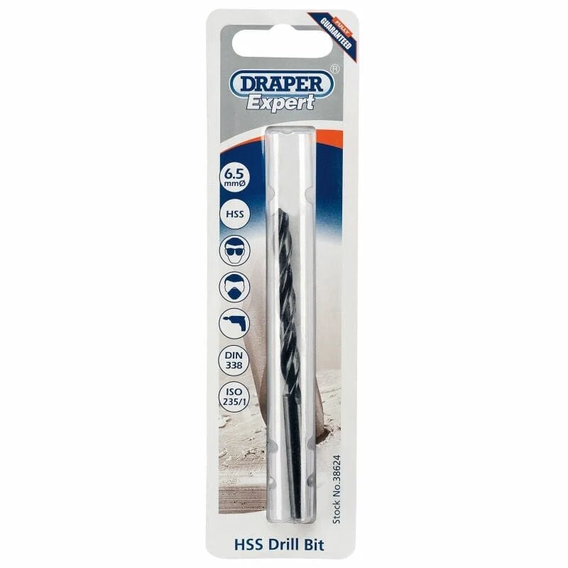 Spiraalboor 6.5mm Draper Tools
