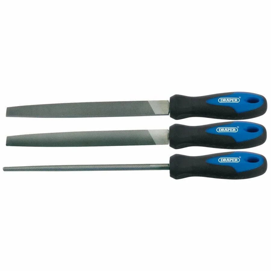 Vijl set, 200mm, 3dlg Draper Tools
