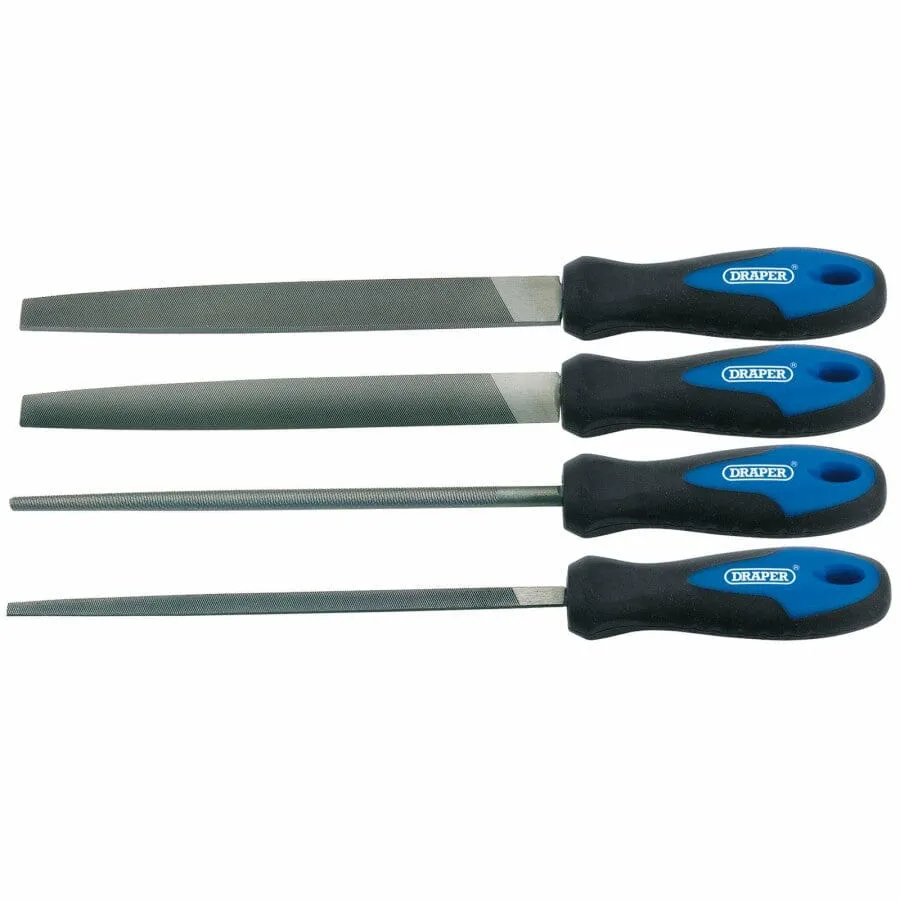 Vijl set, 200mm, 4dlg Draper Tools