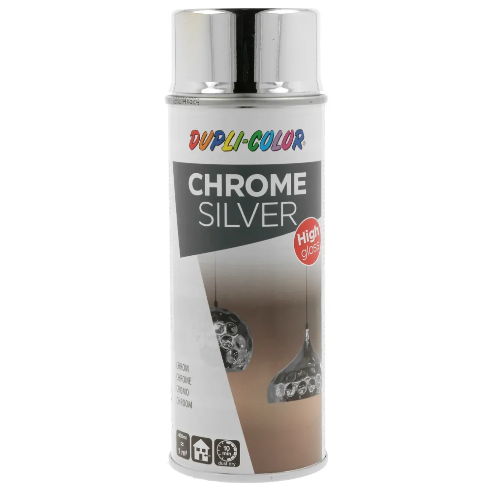 Dupli-color spuitbus Chroom zilver 400ml Dupli Color