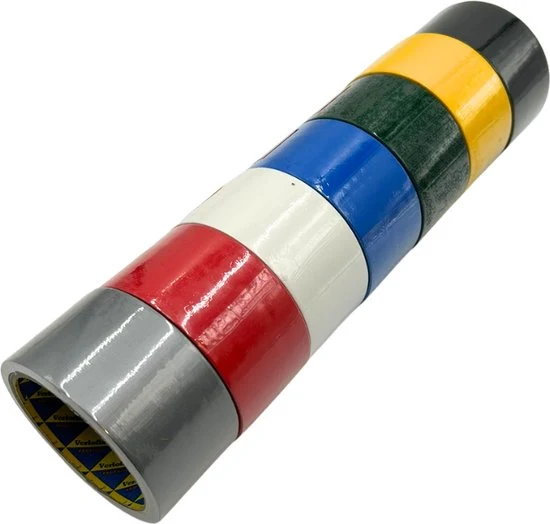 Verlofix Duct Tape - Waterdichte tape - Combipack - Multicolor Eastline International B.V.