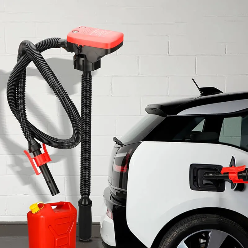 Elektrische Brandstofpomp voor Snel en Veilig Overpompen van Diesel Benzine en Olie Compact en Draagbaar voor Auto Tractor...