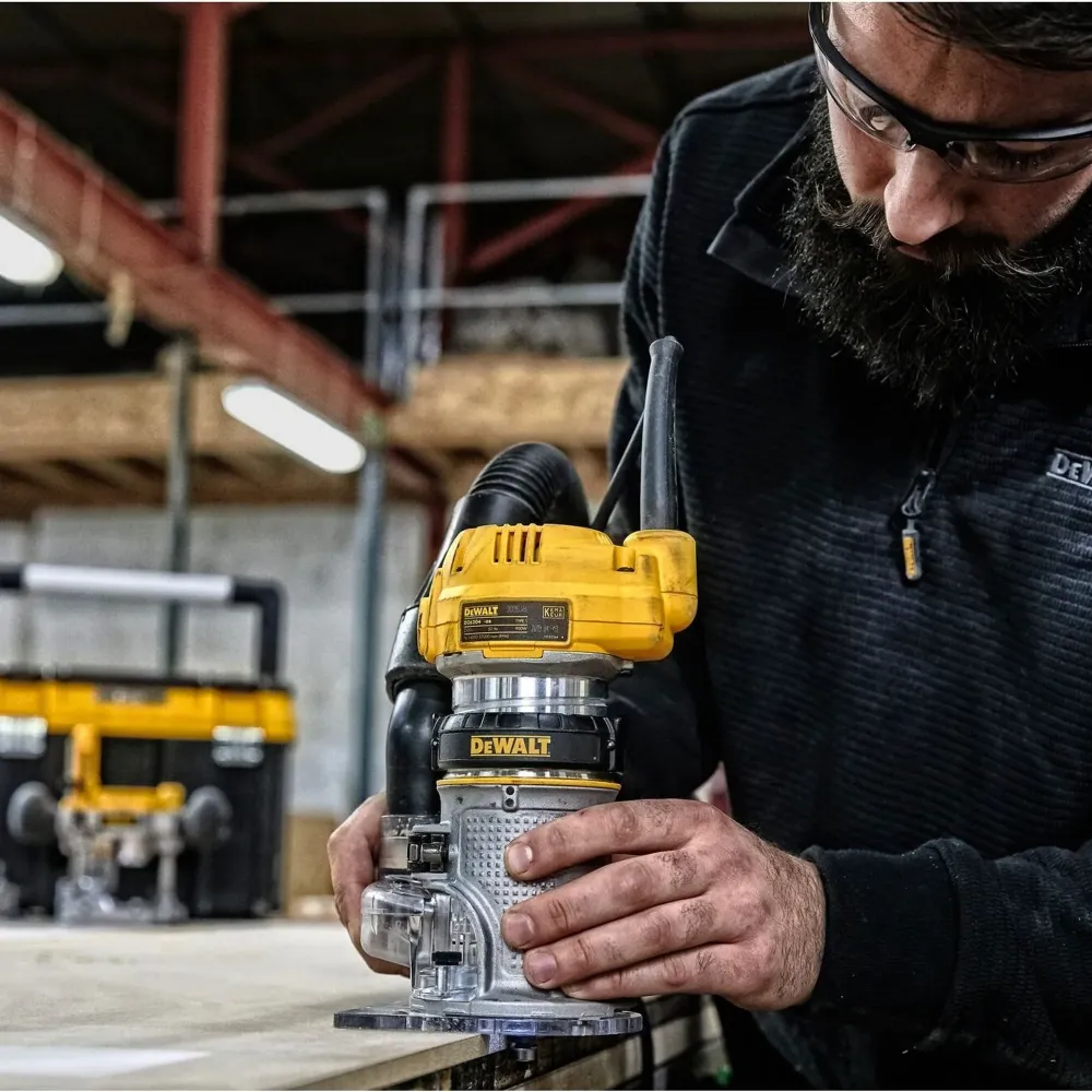 Elektrische freesmachine Dewalt D26204K-QS 900W 8mm