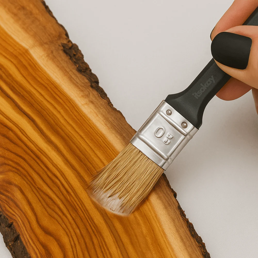 Epoxy kwast plat