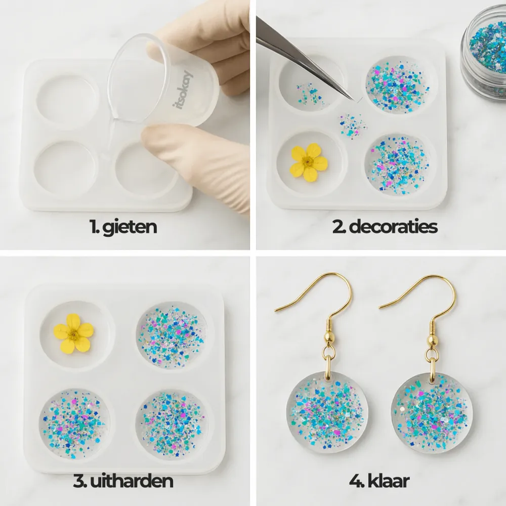 Epoxy starterspakket sieraden