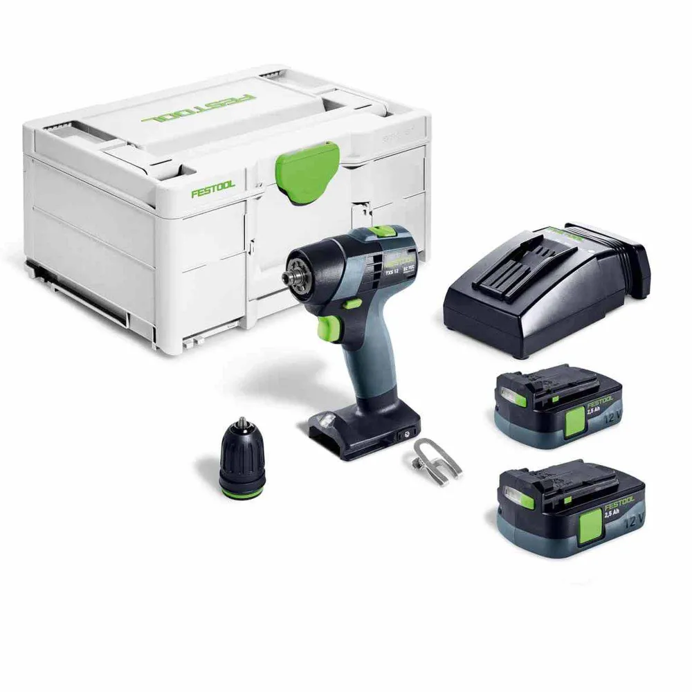 Boormachine Festool TXS 12 2.5-Plus