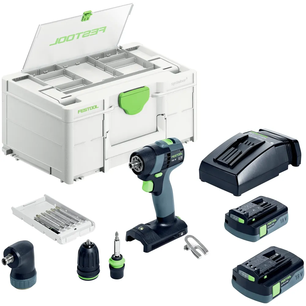 Boormachine Festool TXS C-set 18V 3Ah