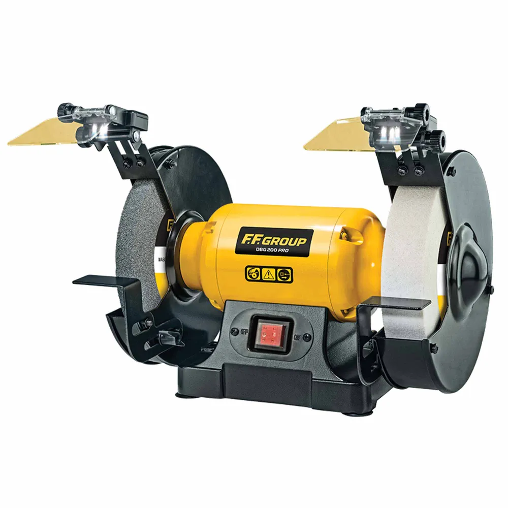 Slijpmachine voor op de werkbank FFgroup DBG 200 PRO 500W