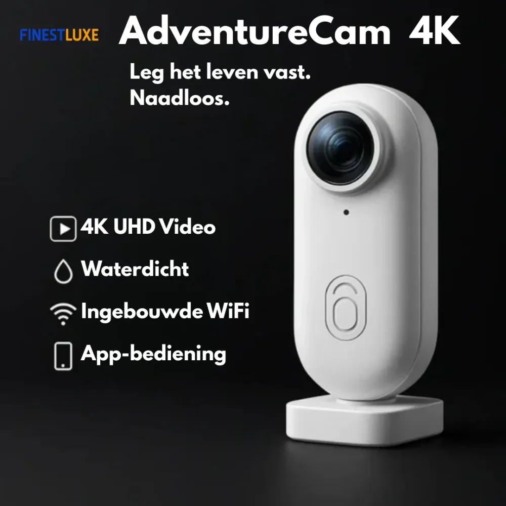 AdventureCam | Leg Elk Avontuur Vast 4K Finest Luxe