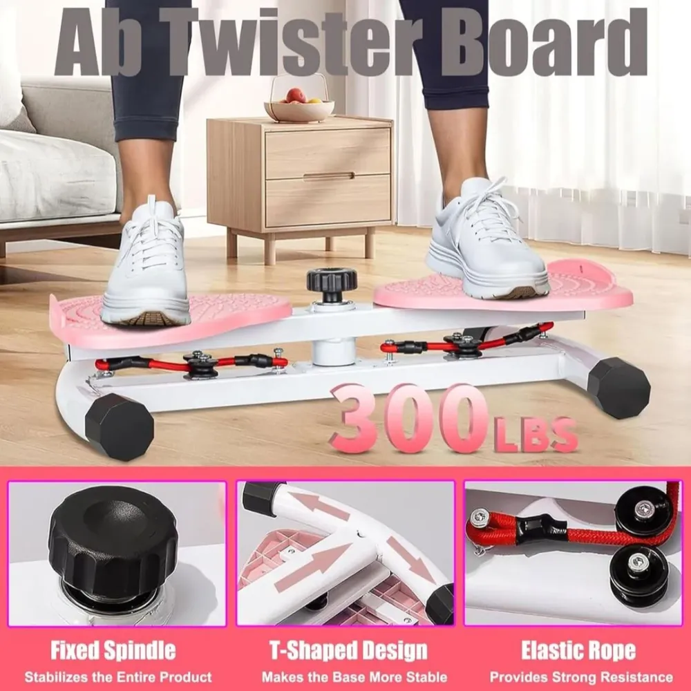 BalanceSpin | Stille Draaiplateau voor Tailletraining & Coreversteviging Finest Luxe