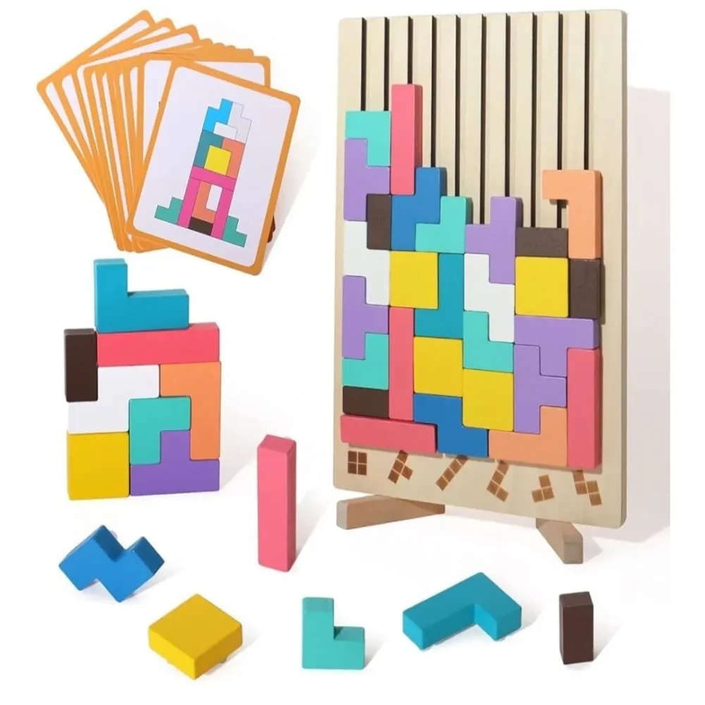 BlockWise | Educatieve Houten Blokken voor Leren & Spelen Finest Luxe
