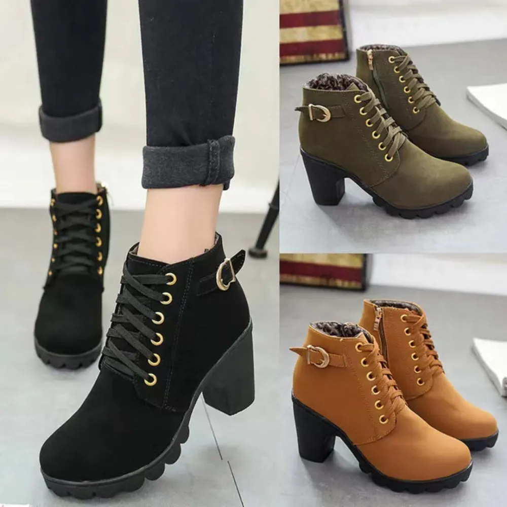 ChikStep Boots | Dameslaarzen met Blokhak & Dikke Zool voor Stijl en Comfort Finest Luxe