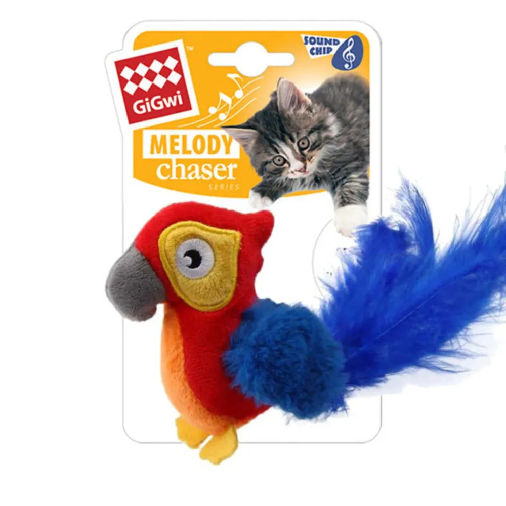 ChirpChase | Interactieve Vogel met Chirp en Flapperende Vleugels voor Katten Finest Luxe