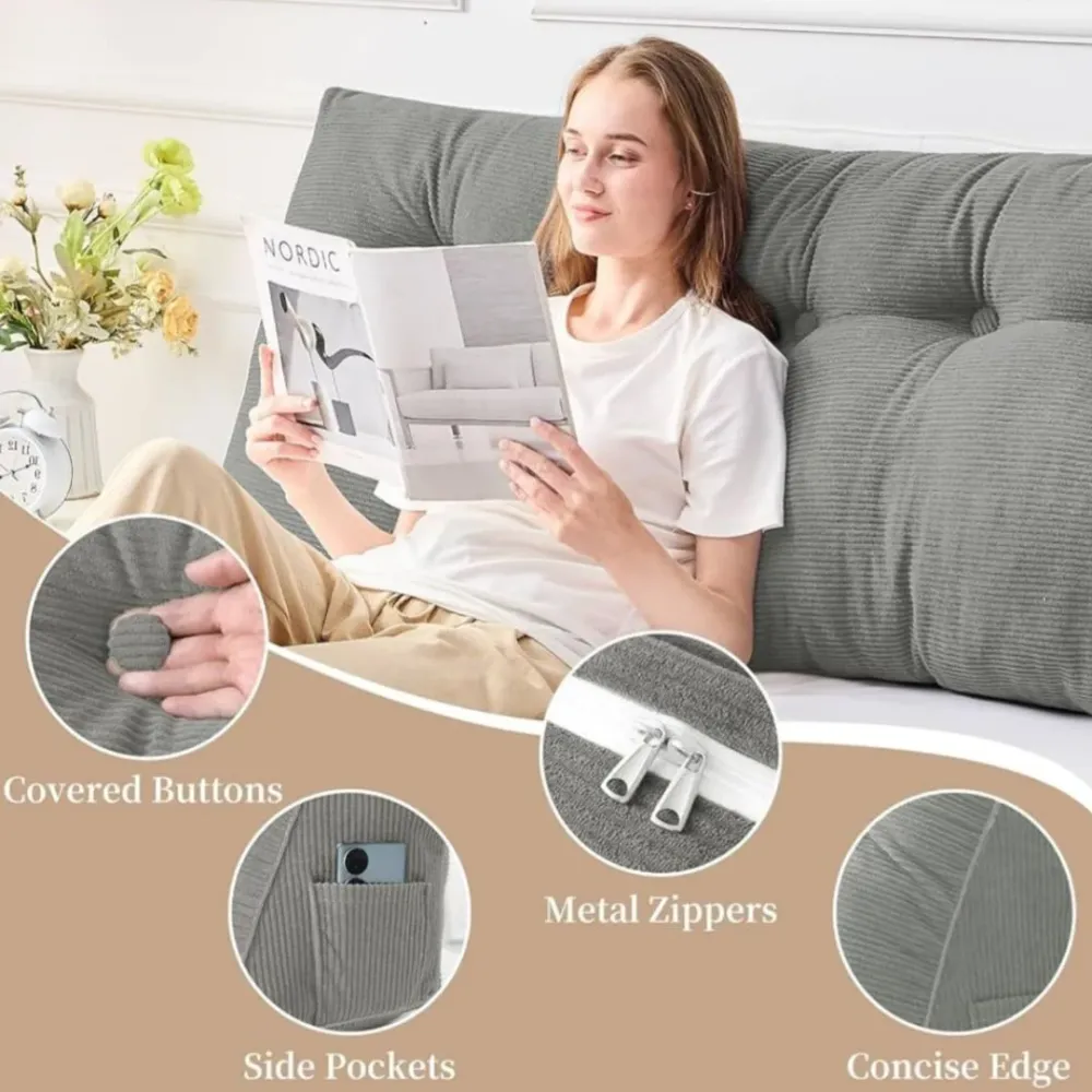 CosiRest | Ergonomisch Comfortkussen voor Rug-, Nek- en Schouderondersteuning Finest Luxe