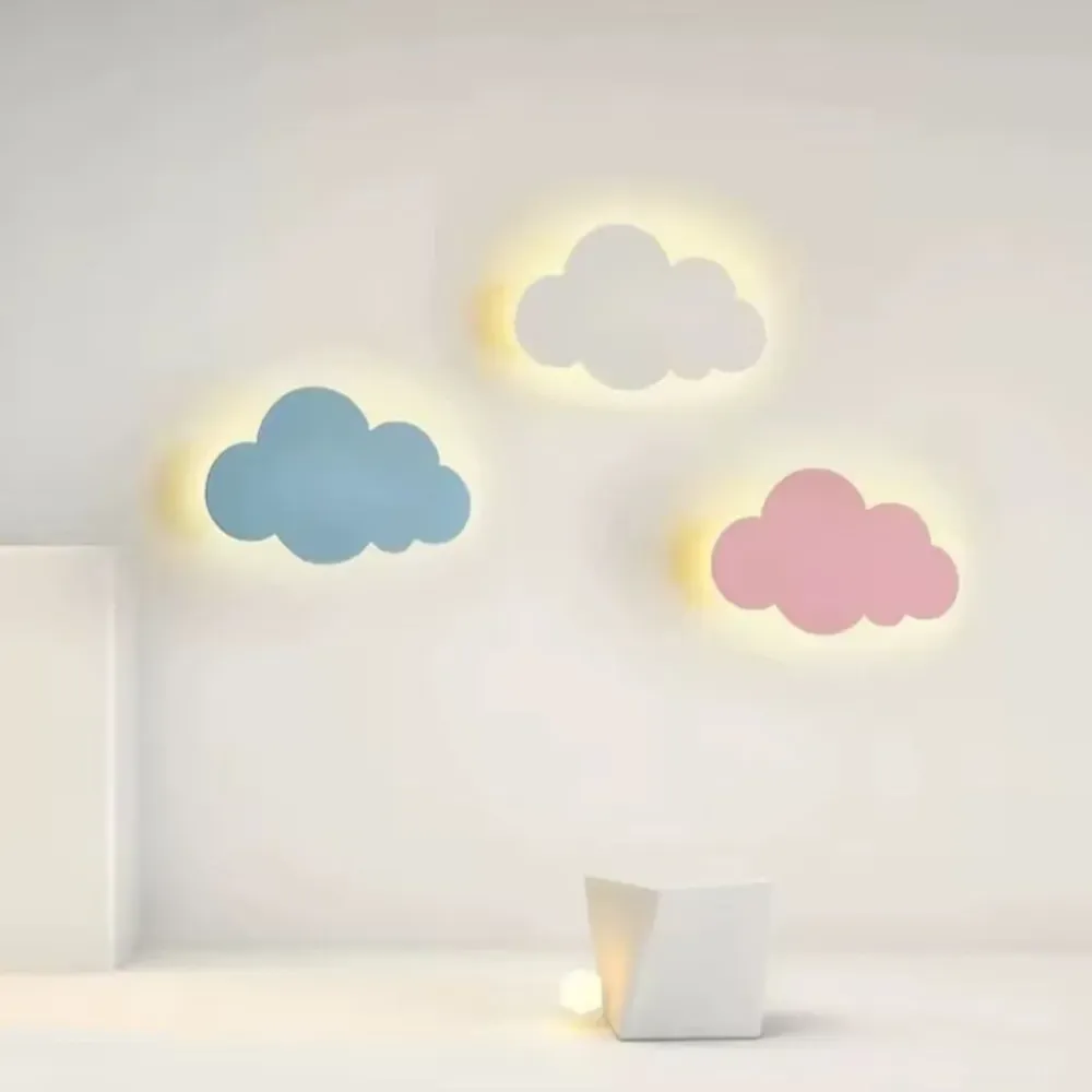 DreamCloud | Sfeervolle Wandlamp Wolkvorm met Kleurenlicht Finest Luxe