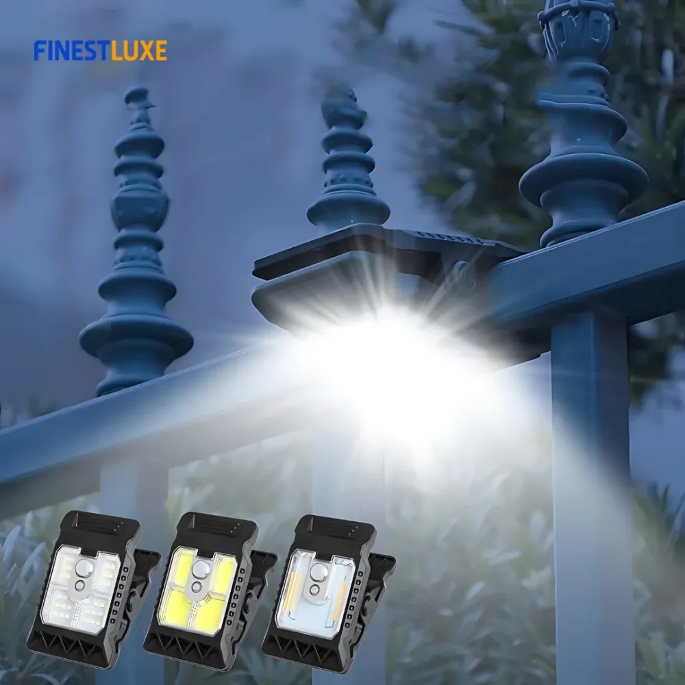 EasyClip Light | Zonne-energie Verlichting met Sensor Finest Luxe