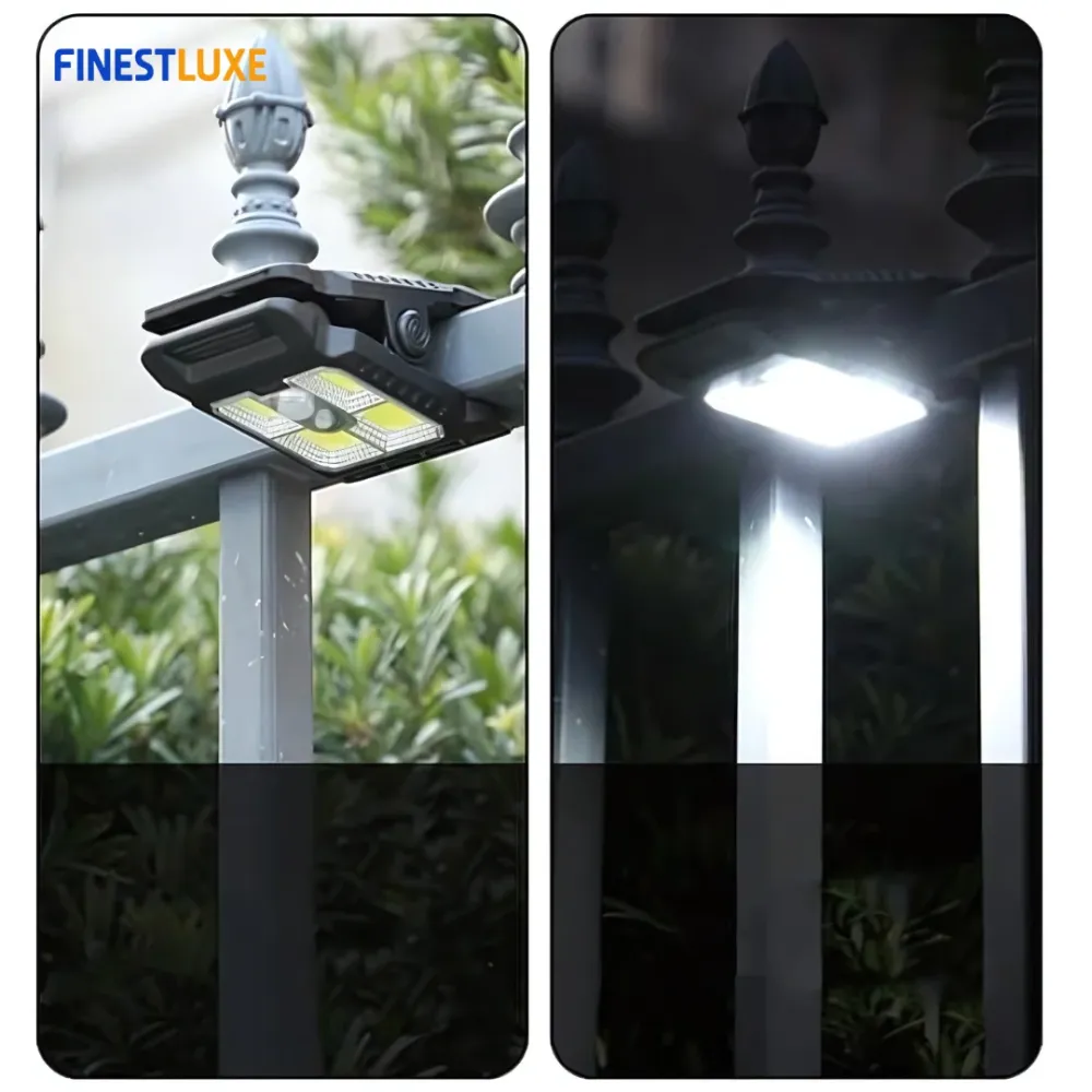 EasyClip Light | Zonne-energie Verlichting met Sensor Finest Luxe
