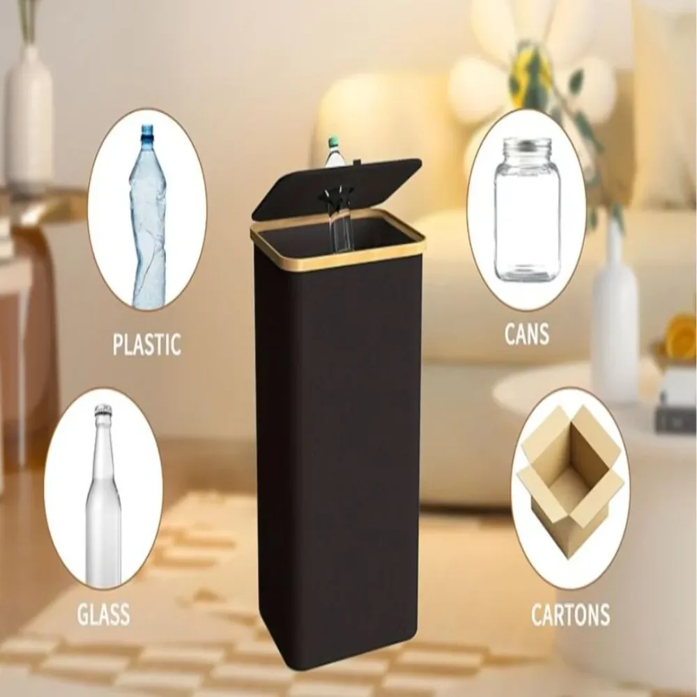 EcoBin | Ruimtebesparende Recyclemand met Afneembare Zak Finest Luxe