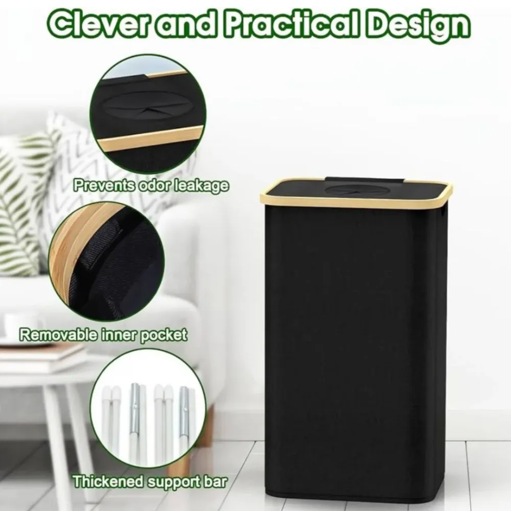 EcoBin | Ruimtebesparende Recyclemand met Afneembare Zak Finest Luxe