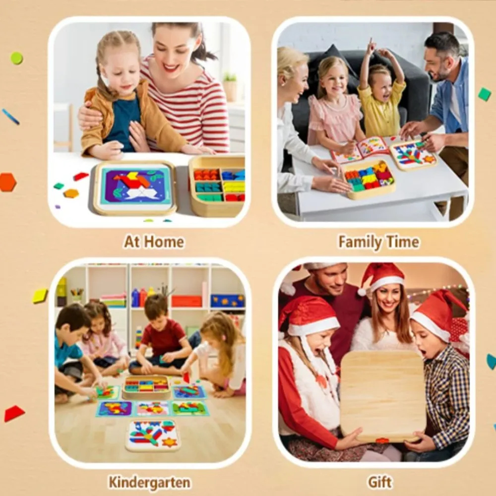 EduBlocks | 3--1 Magnetische Puzzel en Bouwset voor Slimme Ontwikkeling Finest Luxe