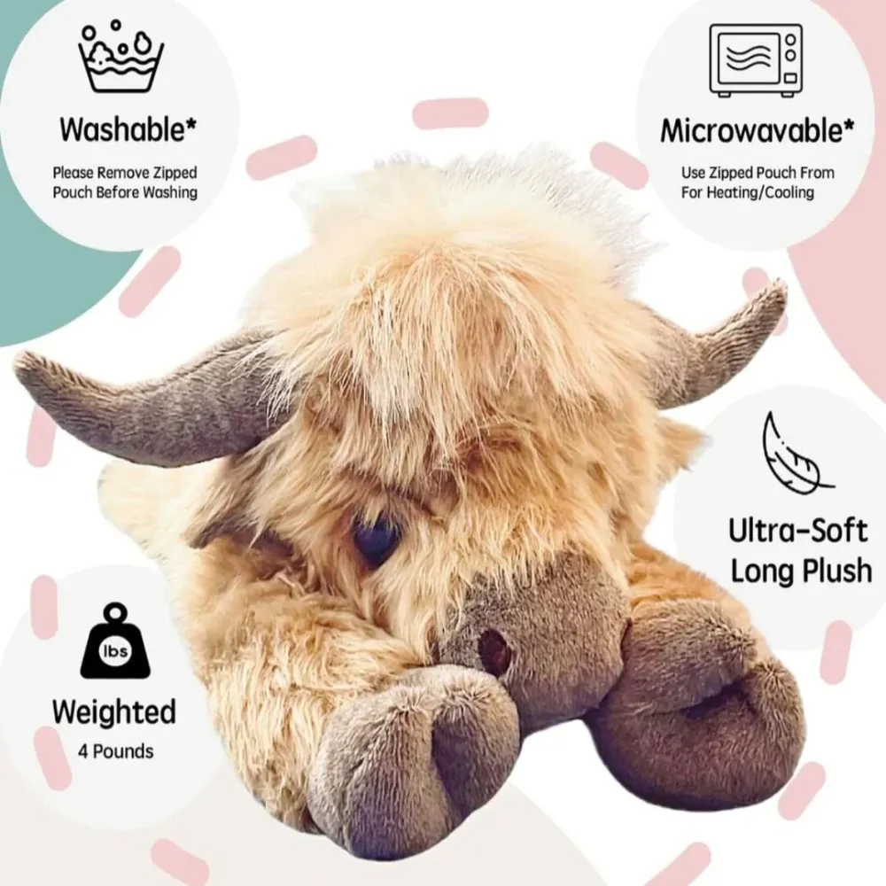 HighLand Cow | De Zachtste Knuffelkoe voor Comfort & Ontspanning Finest Luxe
