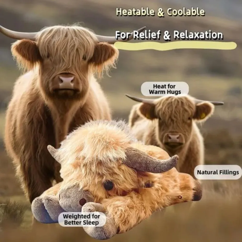 HighLand Cow | De Zachtste Knuffelkoe voor Comfort & Ontspanning Finest Luxe