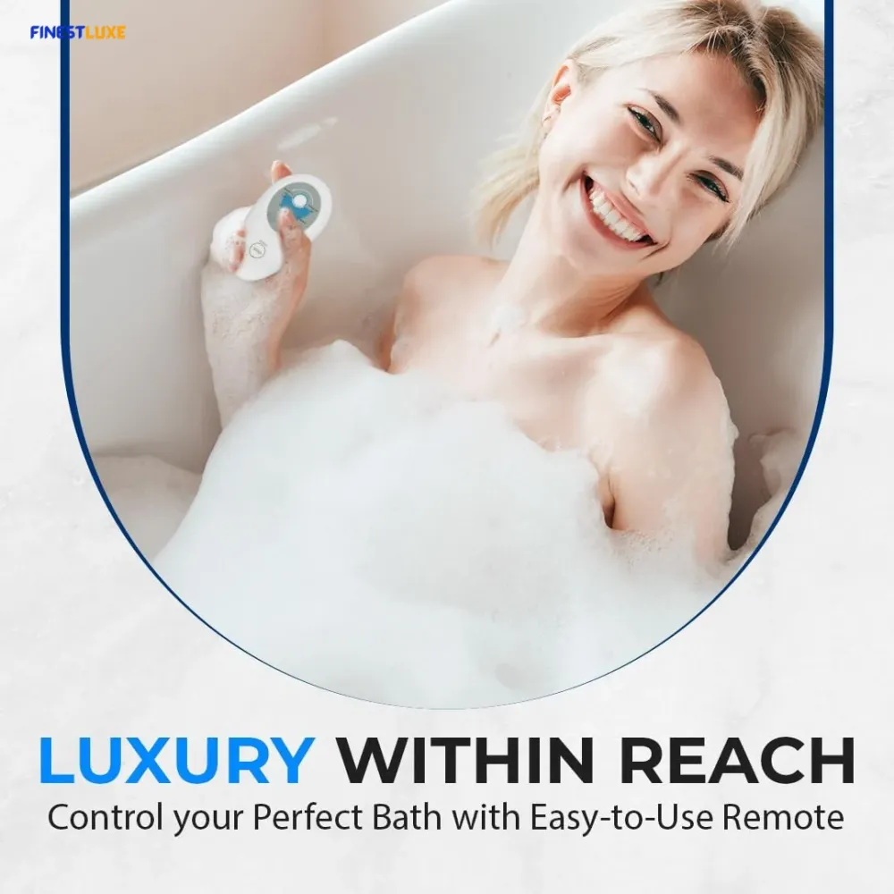HydroBreeze | Draagbare Bubbelbad-Massager voor Ultieme Ontspanning Finest Luxe
