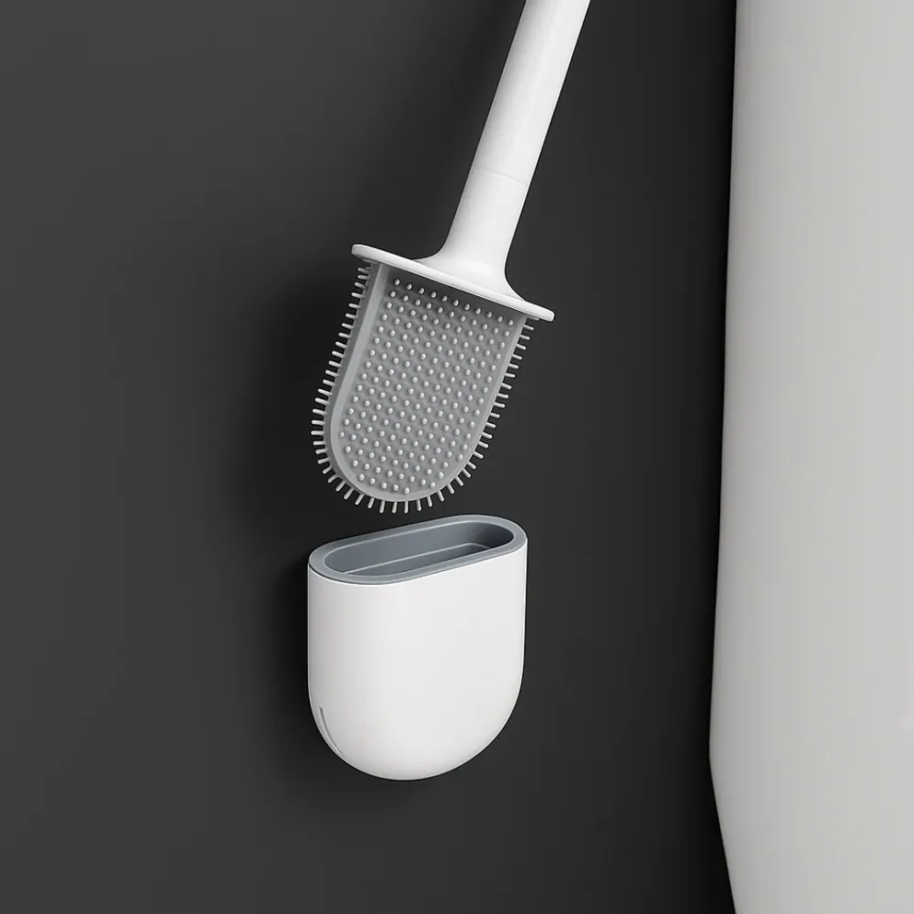 HygiClean | Moderne Siliconen Borstel voor Efficiënt Toiletschoonmaak Finest Luxe