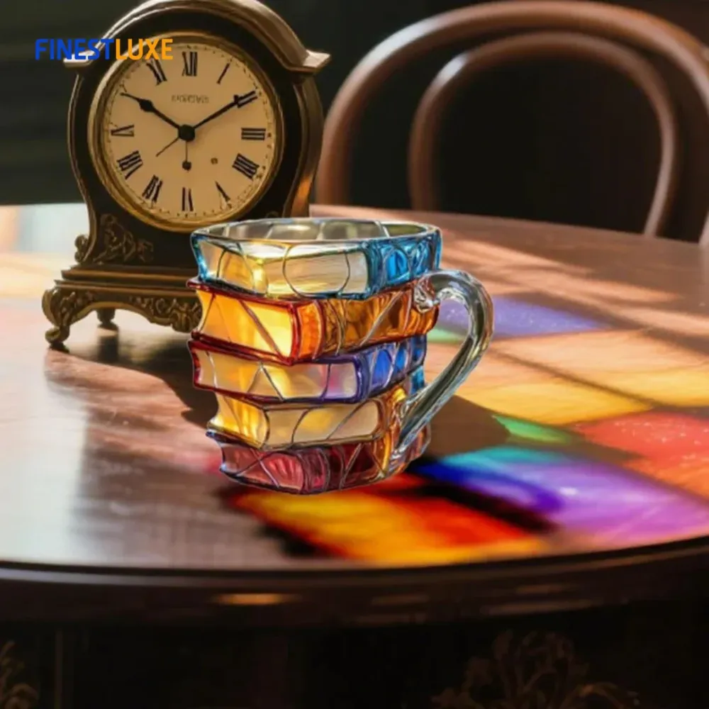 LibroMug | Handgemaakte 3D Mok voor Boekenliefhebbers Finest Luxe