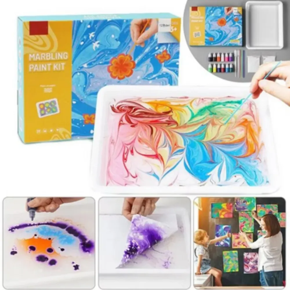 MarbleArt | Creatief Waterverf Spel voor Kinderen Finest Luxe
