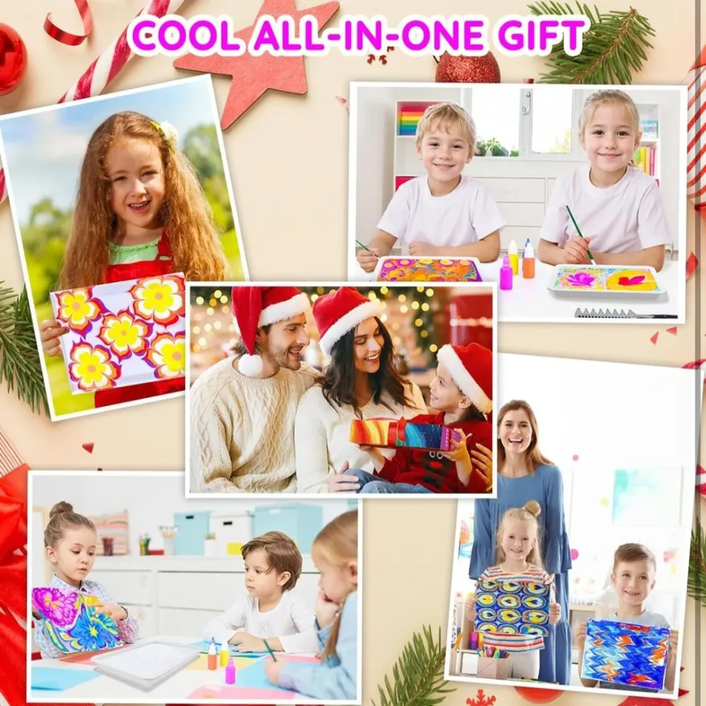 MarbleArt | Creatief Waterverf Spel voor Kinderen Finest Luxe