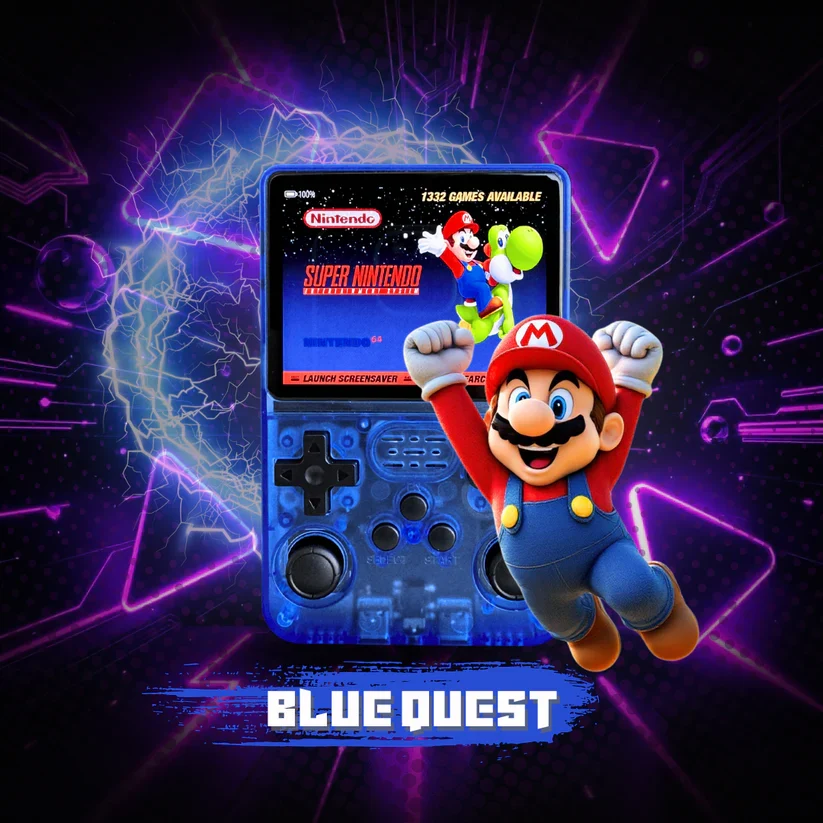 RetroVault Pro | Draagbare Console met 20.000 Retrospellen Finest Luxe