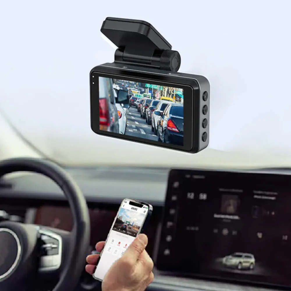 RoadVision | 4K Ultra HD Auto-Dashcam met Nachtzicht en Wifi Finest Luxe