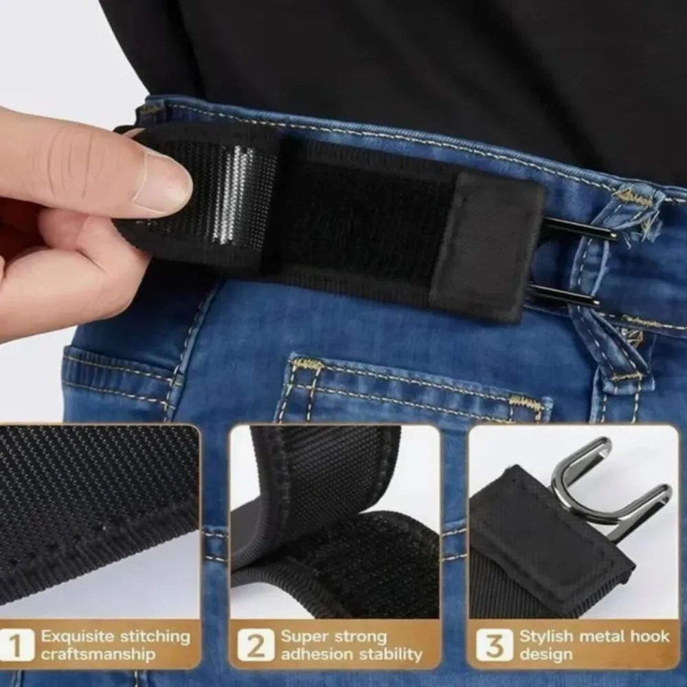SlimHold | Elastische Clipband zonder Gesp voor Comfortabel Dagelijks Gebruik Finest Luxe