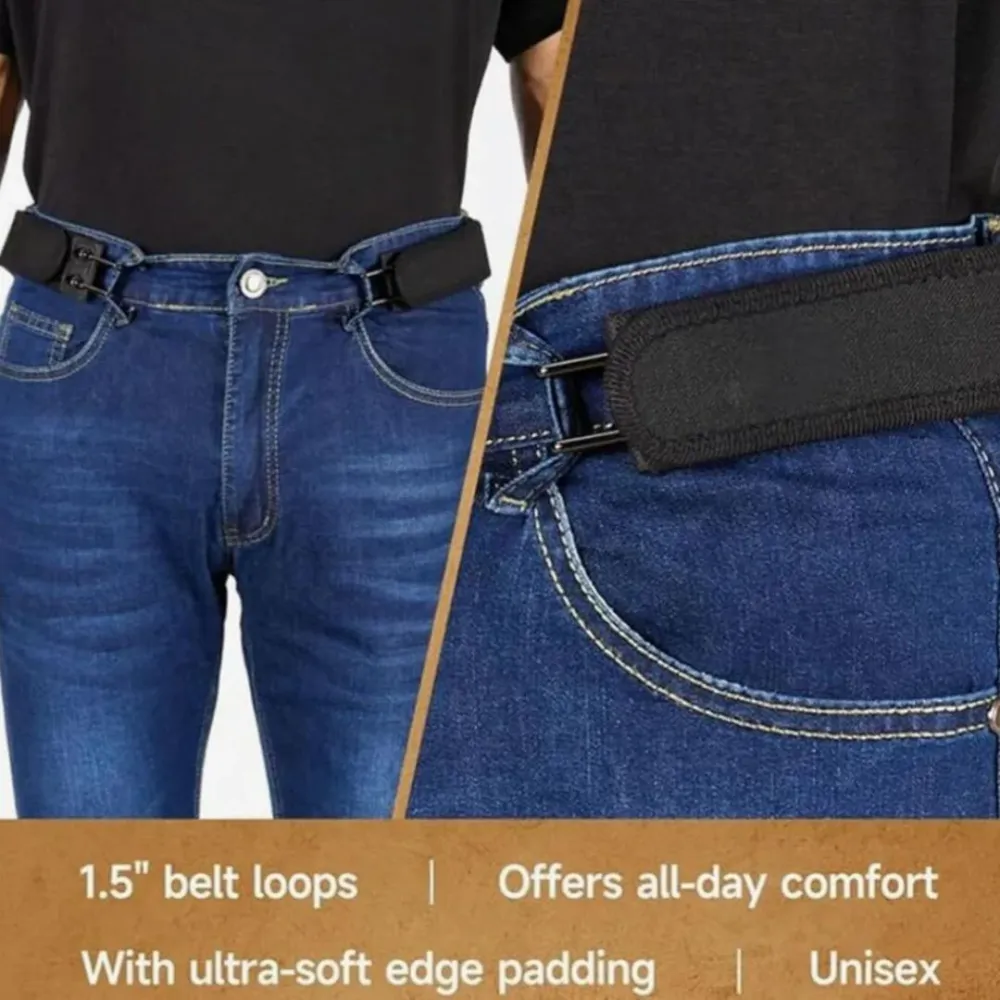 SlimHold | Elastische Clipband zonder Gesp voor Comfortabel Dagelijks Gebruik Finest Luxe