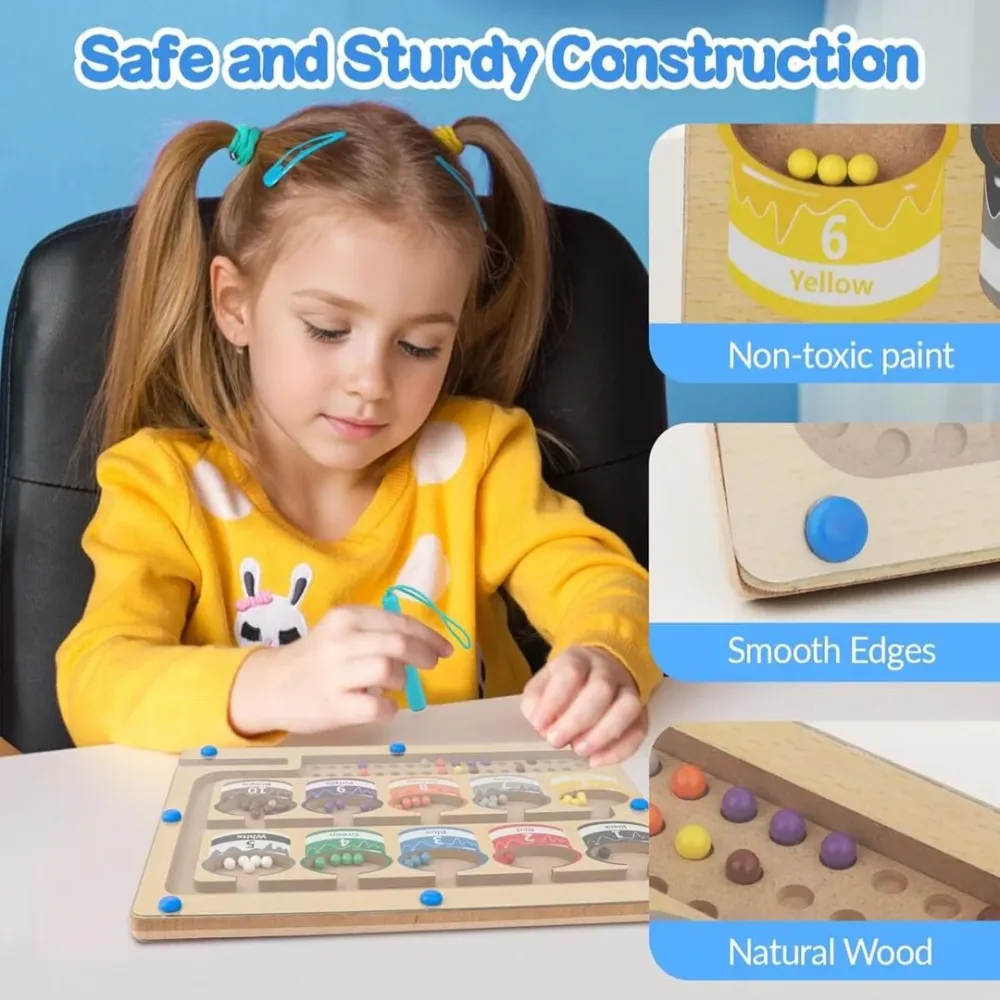 SmartMaze | Educatief Magnetisch Labyrint voor Kinderen Finest Luxe