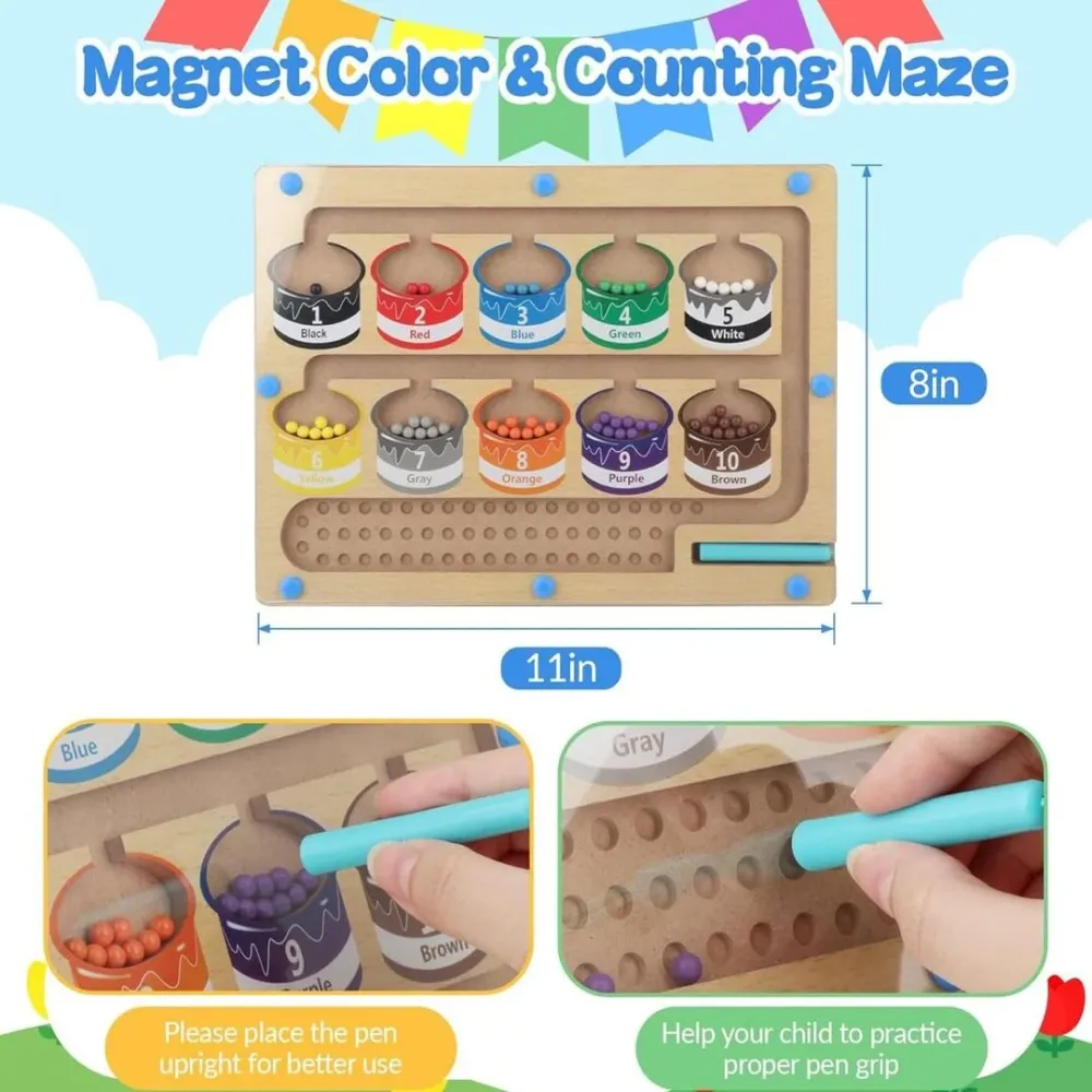 SmartMaze | Educatief Magnetisch Labyrint voor Kinderen Finest Luxe